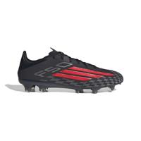 adidas F50 Pro Gras Voetbalschoenen (FG) Zwart Rood Donkergrijs
