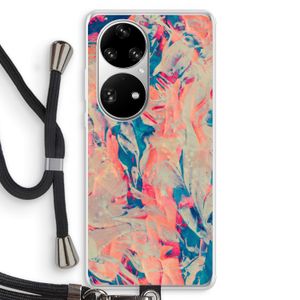 Alone: Huawei P50 Pro Transparant Hoesje met koord