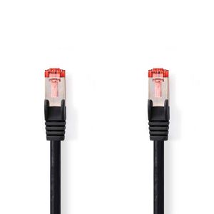 CAT6-kabel | RJ45 Male | RJ45 Male | S/FTP | 15.0 m | Rond | LSZH | Zwart
