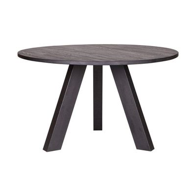 Woood Rhonda eettafel Ø129 cm Blacknight