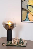 Lucide Marius tafellamp 20cm 1x E27 zwart