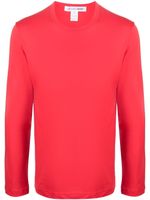 Comme Des Garçons Shirt sweat en coton à col rond - Rouge