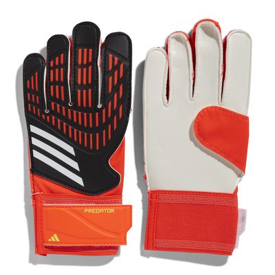adidas Predator Training Keepershandschoenen Kids Zwart Felrood Wit Geel adidas Predator Training Keepershandschoenen Kids Zwart Felrood Wit Geel