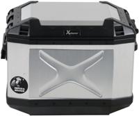 Hepco & Becker "xplorer" koffer cases hepco alu explorer 40 l silver right