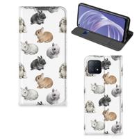 Smartphone hoesje voor OPPO A73 5G Konijntjes