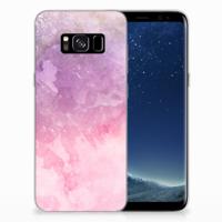 Smartphone hoesje Samsung Galaxy S8 Pink Purple Paint