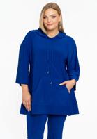 Yoek Hoodie A-lijn | Indigo | Maat 38/40 Yoek Hoodie A-lijn | Indigo | Maat 38/40