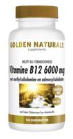 Golden Naturals Vitamine B12 6000 mcg