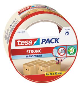 Tesa verpakkingsplakband Strong, ft 50 mm x 66 m, PP, transparant