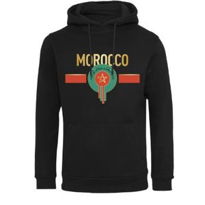 FC Eleven - Atlas Lions Marokko Hoodie - Zwart