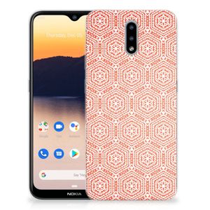 Nokia 2.3 TPU bumper Pattern Orange