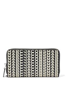 Marc Jacobs portefeuille The Continental Wristlet - Noir