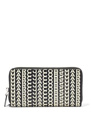 Marc Jacobs portefeuille The Continental Wristlet - Noir