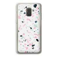 Terrazzo N°3: Samsung Galaxy A8 (2018) Transparant Hoesje
