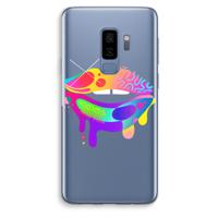 Lip Palette: Samsung Galaxy S9 Plus Transparant Hoesje - thumbnail