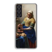 The Milkmaid: Samsung Galaxy S21 FE Transparant Hoesje