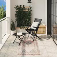 VidaXL Vloerkleed arbizu binnen en buiten vintage stijl 80x150 cm