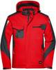 James & Nicholson JN824 Craftsmen Softshell Jacket -STRONG- - Red/Black - XXL