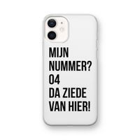 Da ziede van hier: iPhone 12 mini Transparant Hoesje