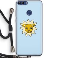 Kleine leeuw: Huawei P Smart (2018) Transparant Hoesje met koord