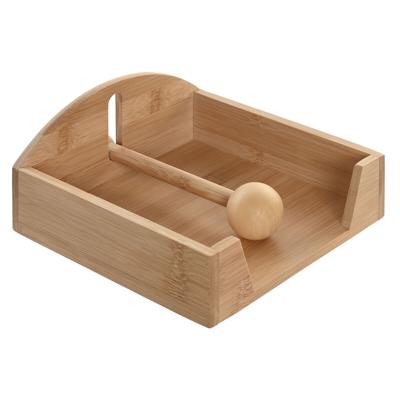 Servethouder Home ESPRIT Natuurlijk Bamboe 19 x 21 x 8,8 cm