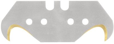Promat Haakmes | L48,2xB18,7xS0,65mm | titanium met perforatie | 10 stuks / dispenser - 4000817768 4000817768