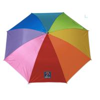 Atosa Design parasol - Multi kleuren - D160 x H200 cm - zomer/strand - 8 vlakken