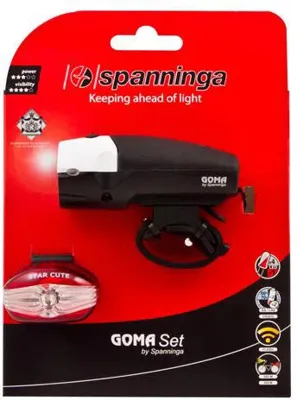 Verlichtingsset Goma 4-LED (incl. batterijen)