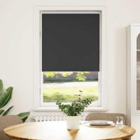 VidaXL Rolgordijn verduisterend 85x150cm stofbreedte 80,7 cm polyester