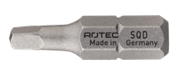 Rotec Schroefbit SQD 1 | L=25 | C6.3 | BASIC | 2 stuks - 809.00012