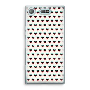 Hartjes: Sony Xperia XZ1 Compact Transparant Hoesje