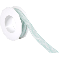 Lint | 25mm | 20m | Leaves | PET | groen