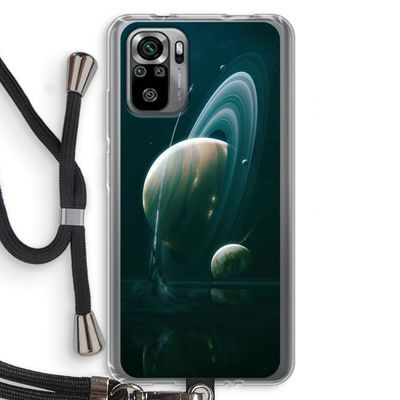 Mercurius: Xiaomi Redmi Note 10S Transparant Hoesje met koord