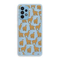 Alpacas: Samsung Galaxy A52 Transparant Hoesje