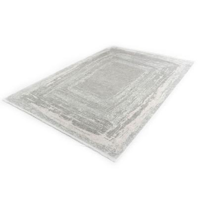 Viscose Vloerkleed - Vintage - Trasor - Grijs - 120 x 170 cm