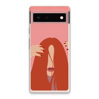 Woke up like this: Google Pixel 6 Transparant Hoesje
