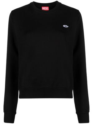 Diesel sweat à logo brodé - Noir