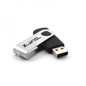 xlyne 177562-2 USB flash drive 16 GB USB Type-A 2.0 Zwart, Zilver