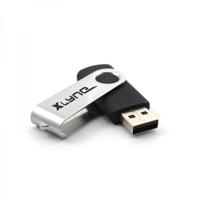 xlyne 177562-2 USB flash drive 16 GB USB Type-A 2.0 Zwart, Zilver - thumbnail