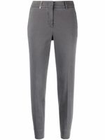 Peserico pantalon slim - Gris - thumbnail