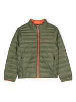 Ralph Lauren Kids veste à design réversible - Vert