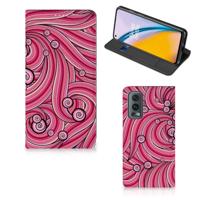 OnePlus Nord 2 5G | Bookcase | Swirl Pink