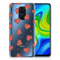 Xiaomi Redmi Note9 | TPU bumper | Hearts