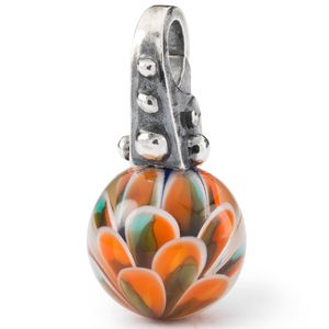 Trollbeads TAGPE-00084 Hanger Gebladerte hanger zilver-muranoglas