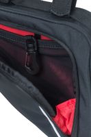 Basil Sport Design frametas M zwarte fietstas 1,7L waterafstotend klittenbandbevestiging - thumbnail