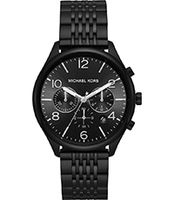 Horlogeband Michael Kors MK8640 Staal Zwart 20mm Horlogeband Michael Kors MK8640 Staal Zwart 20mm