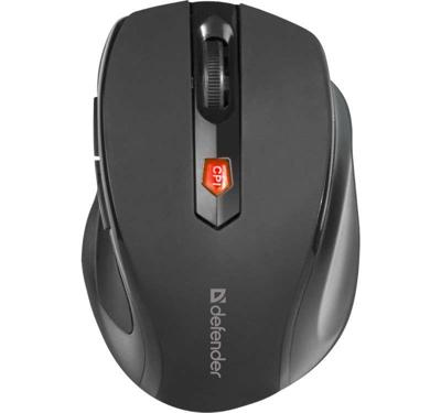 MOUIS DEFENDER ULTRA MM-315 RF ZWART OPTISCH 1600DPI 6P
