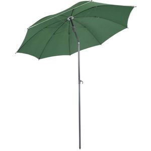 Strand parasol S Ø200cm groen.