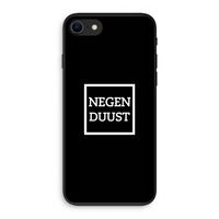 Negenduust black: iPhone SE 2020 Biologisch afbreekbaar hoesje
