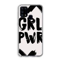 Girl Power #2: Samsung Galaxy M31 Transparant Hoesje